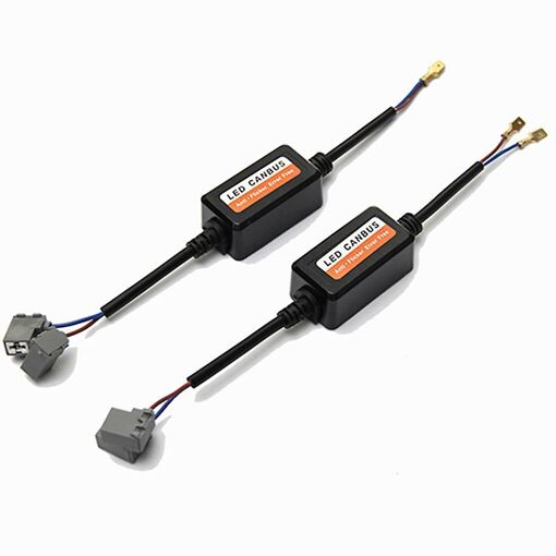2x H1/H3 Led Headlight Canbus Error Anti Flicker Resistor Ca... - 4