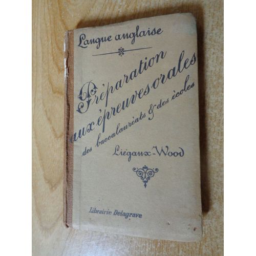 Preparation Aux Epreuves Orales Des Baccalaureats Des Ecoles Langue Anglaise