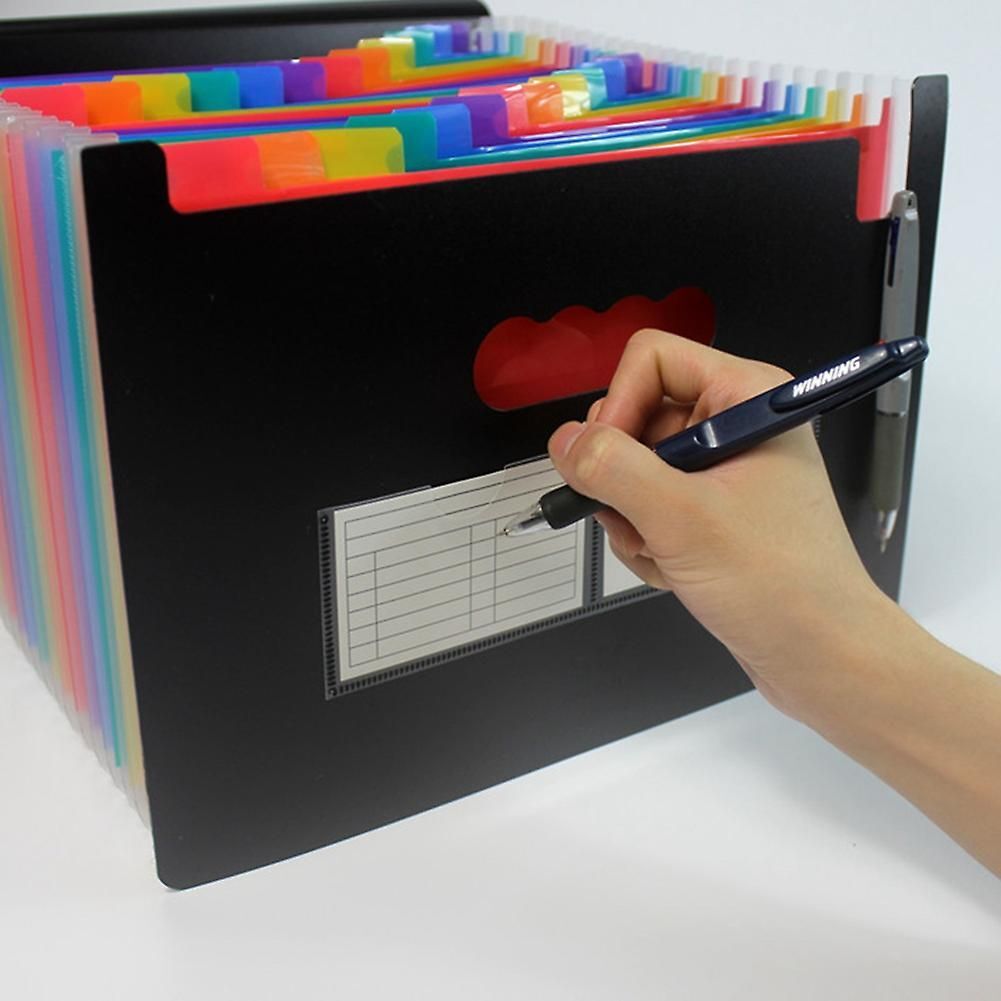 24-Layer Organ Clip Large-Capacity Desktop Storage Rack Stud... - 5