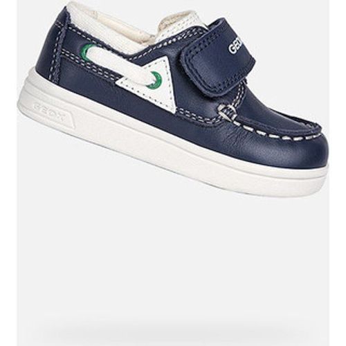 Mocassins Geox Djrock Petit Garçon Bleu