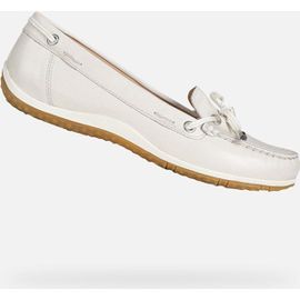 Mocassins Geox Vega Moc Blanc
