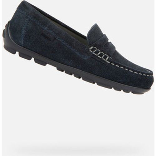 Mocassins Geox New Fast Garçon Bleu