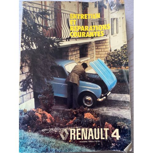 Revue Technique Entretien Et Réparations Courantes Renault 4