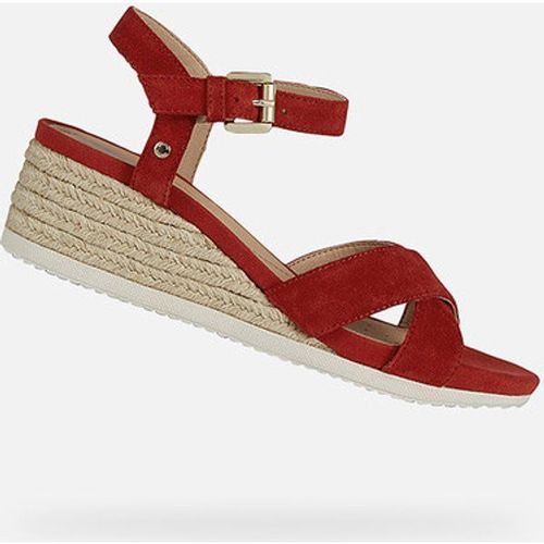 Sandales Geox Ischia Cdoréda Rouge