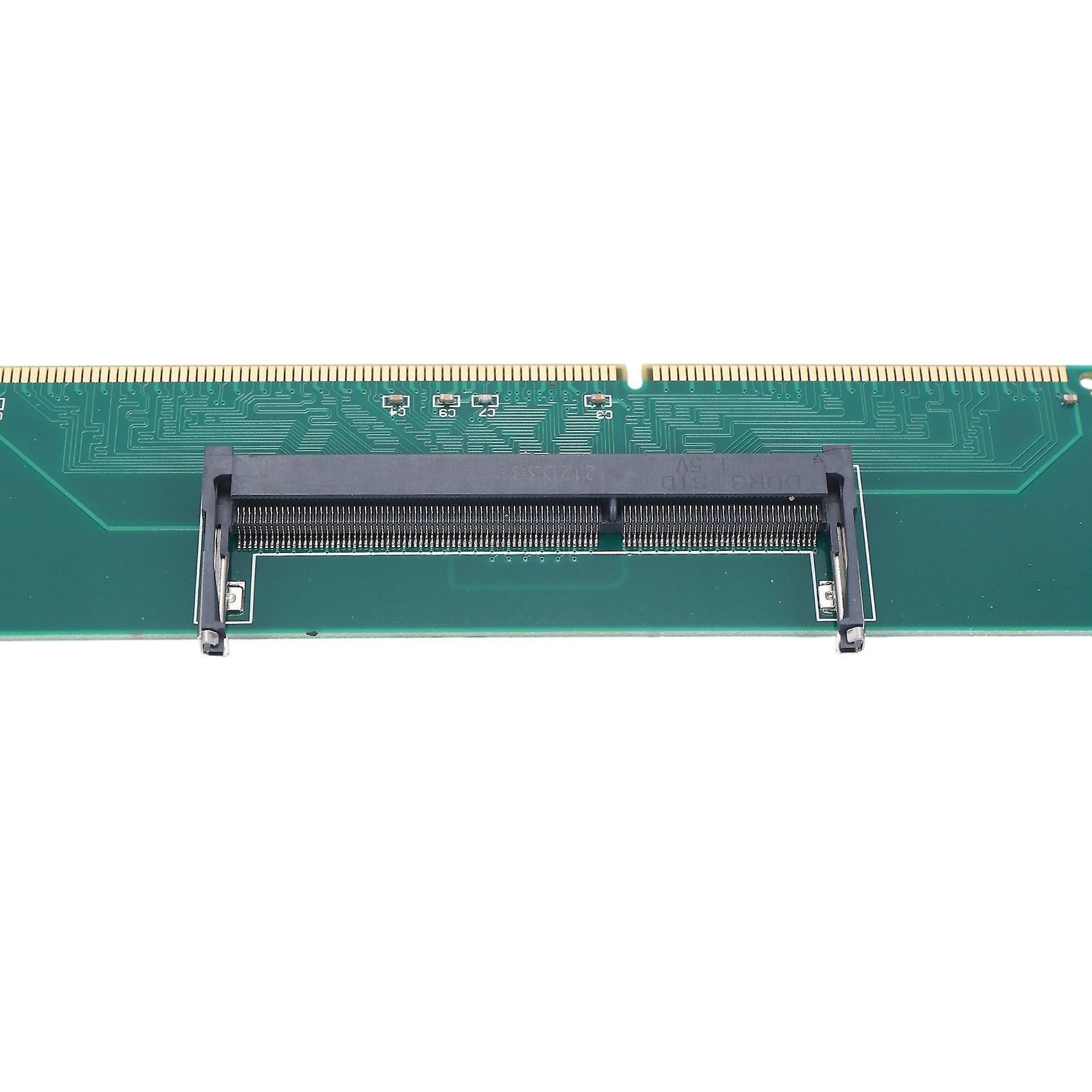 DDR3 Laptop SO-DIMM to Desktop DIMM Memory RAM Connector Ada... - 5
