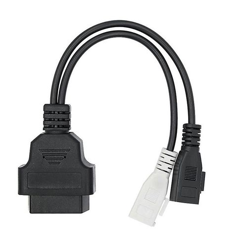 Obd Ii Obd2 Cable 2 X 2pin To Obd2 16pin Female Connector Cable Diagnostic Adapter For - Seat