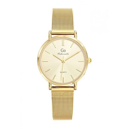 Go Girl Montre Femme Acier Doré Milanais 695430