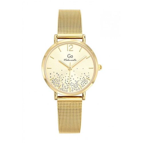 Go Girl Montre Femme Acier Doré Milanais 695435