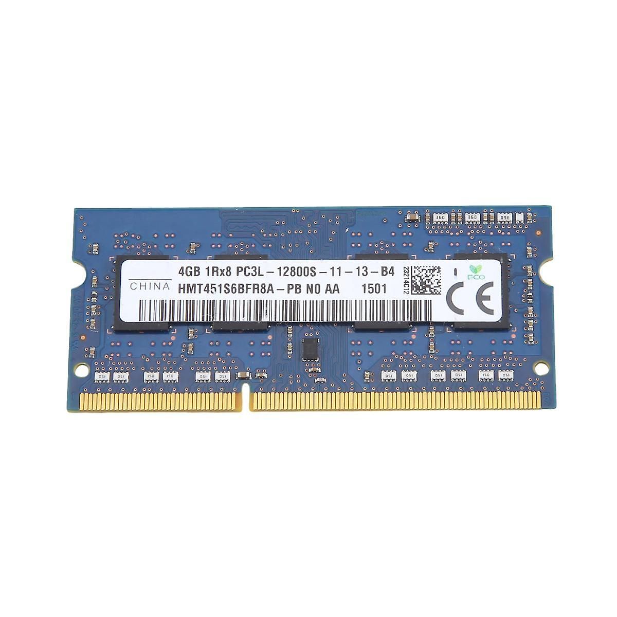 For DDR3 4GB Laptop RAM Memory 1600Mhz PC3 12800 1RX8 1.35V ...