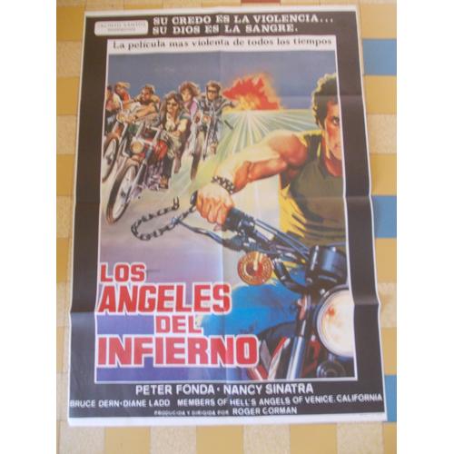 Les Anges De L Enfer Affiche Cinema Espagnole