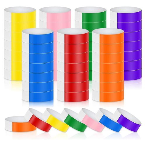 Wristbandsfor Events Colors - 700 Counts Neon Wrist Bands Waterproof Arm Hand Bands For Events Ligh