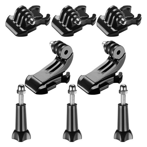 Eight In One Accessory Kit For , Buckle Clip Basic Mount, Vertical Quick Mounting J-Hook Buckle Mou