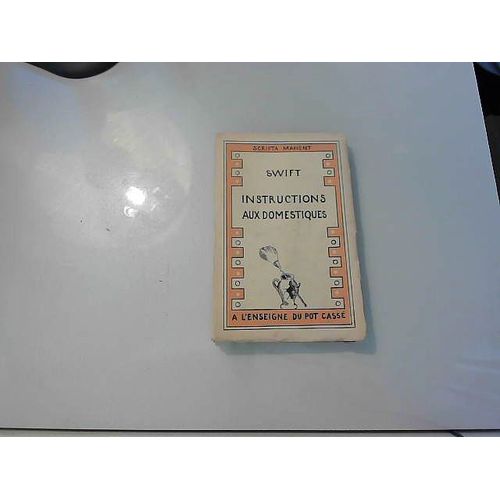 Instructions Aux Domestiques