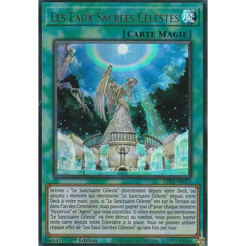 Carte Yu-Gi-Oh - Les Eaux Sacrées Célestes - Gfp2-Fr013 - Ultra-Rare -