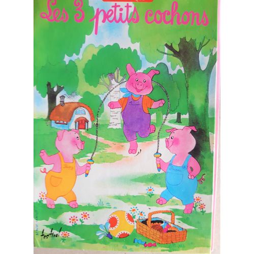 Disque 45t Les 3 Petits Cochons