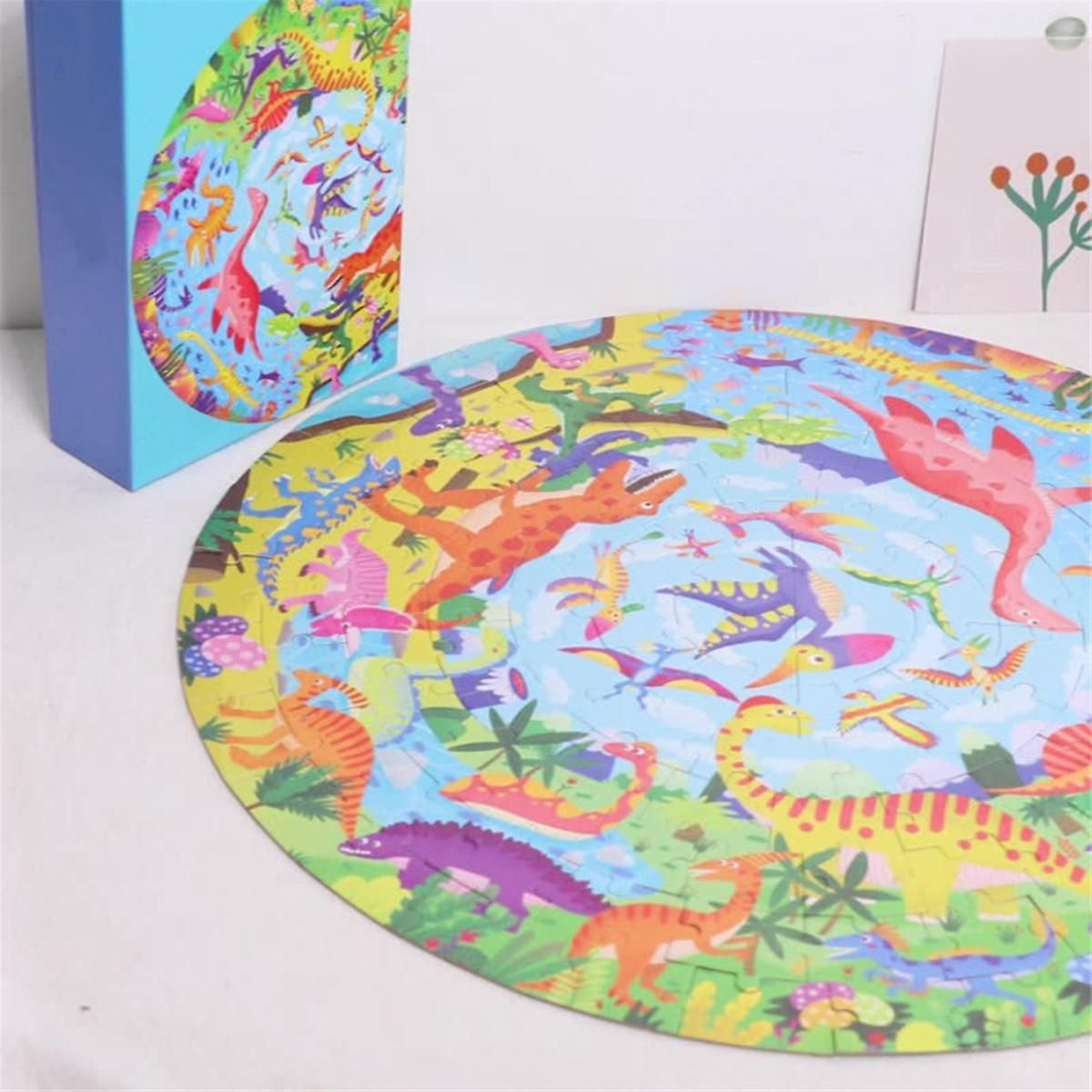360 Degree Jigsaw Puzzle Spinner -20.9in Round Puzzle Holder... - 2