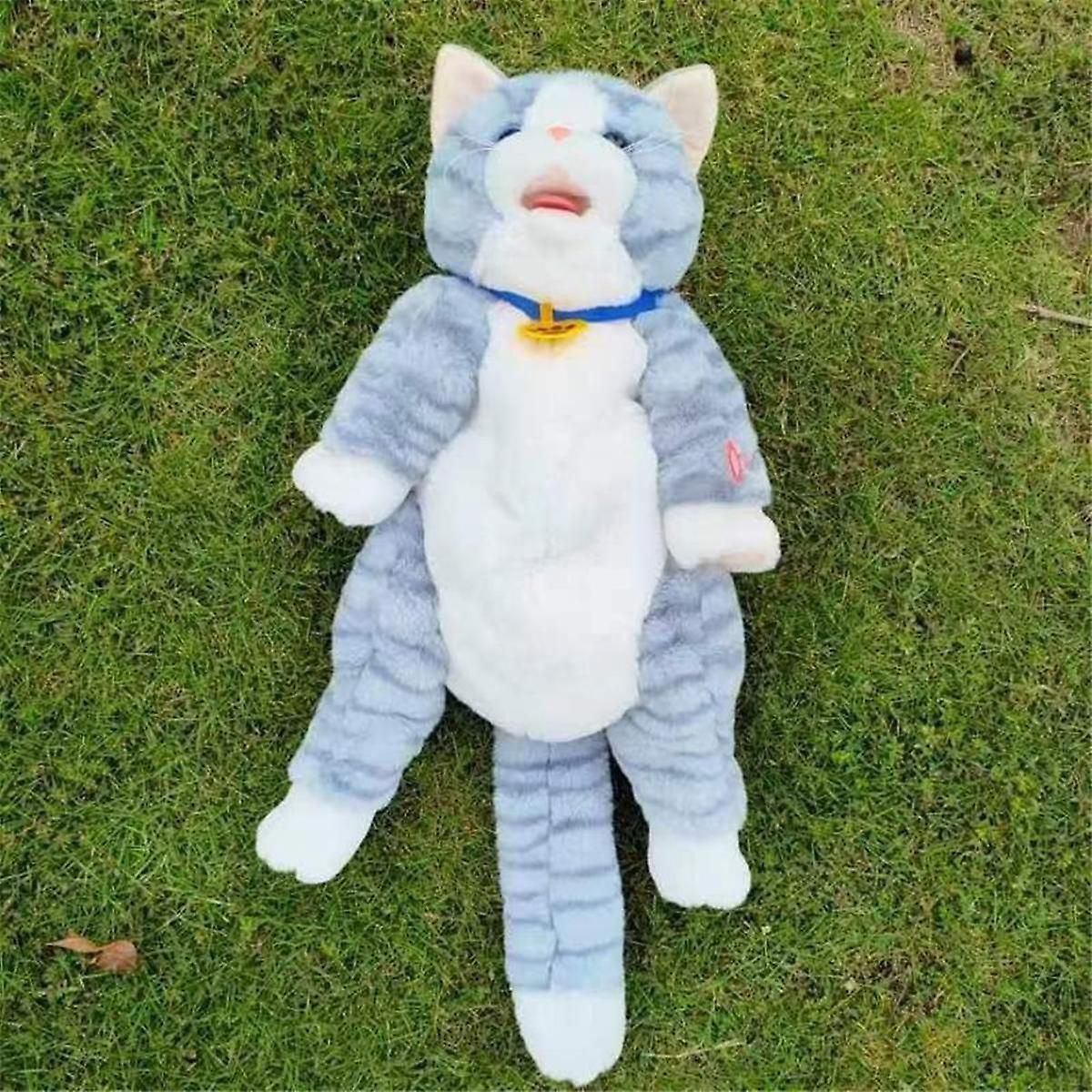 Doll Bag Cat Simulation Pet Backpack, Touch-Sensitive Singin... - 3