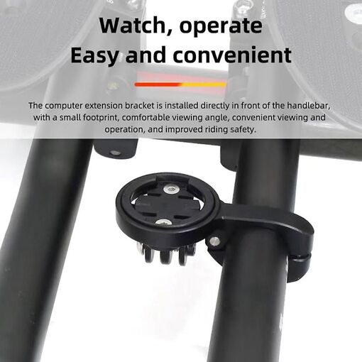 Adjustable Computer Mount Bicycle Extended Mount For , , Cat... - 5