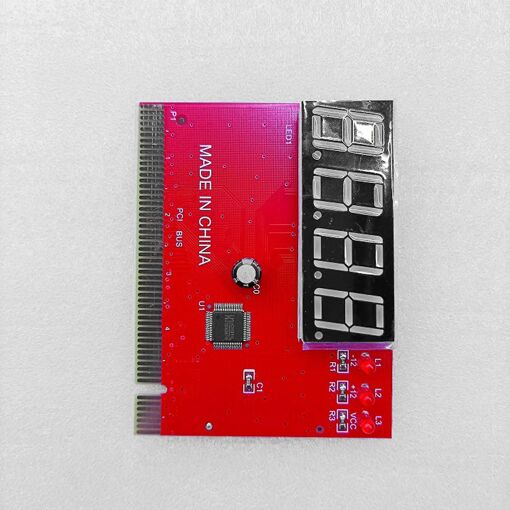 Computer Pci Test Card Motherboard Led 4-Digit Diagnostic Te... - 5