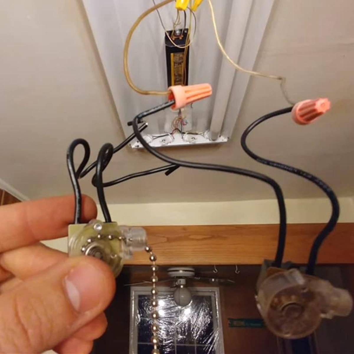 3Pack Ceiling Fan Light Switch ZE-109 Fan Switch Ceiling Pul... - 5