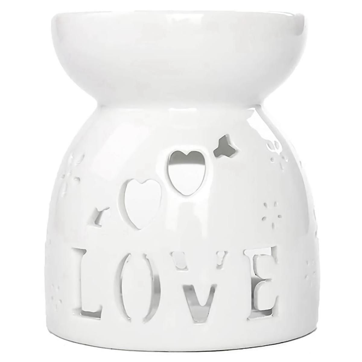 2X Ceramic Diffuser Candle Burner Ceramic Burning Essential ... - 2