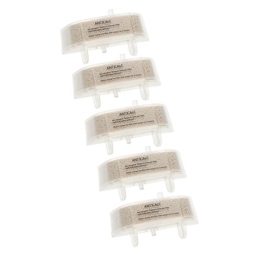vhbw 5x Cartouche anticalcaire compatible avec Rowenta Steam Power RY6557WH / 4Q0, VP6555 nettoyeur vapeur