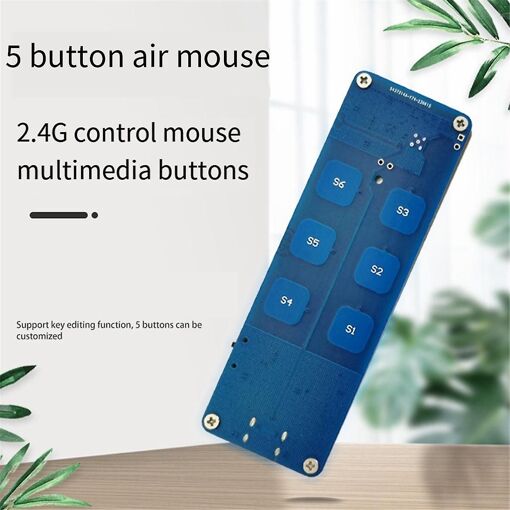 5 Keys Air Flying Mouse 2.4g Control Customized Keys Multi-f... - 3