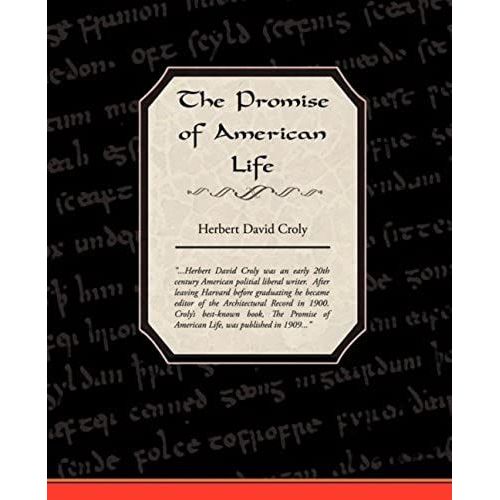 The Promise Of American Life