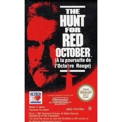 The Hunt For Red October (À La Poursuite De L'octobre Rouge) Nes Nintendo Nes