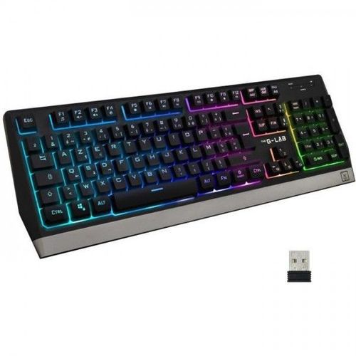 THE G-LAB KEYZ TUNGSTEN Clavier sans fil Gaming - Français - AZERTY