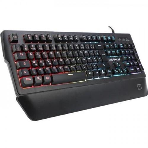 THE G-LAB Clavier gaming RGB - Repose Poignet - FR - AZERTY