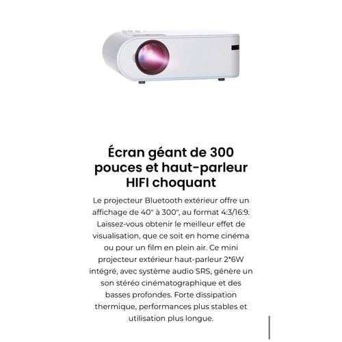 Vidéo projecteur