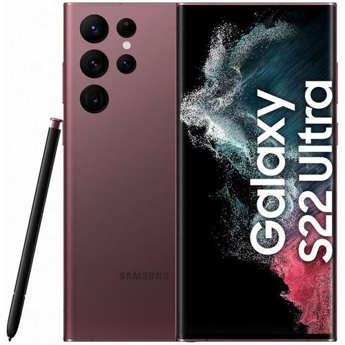 Samsung Galaxy S22 Ultra 128 Go Bordeaux