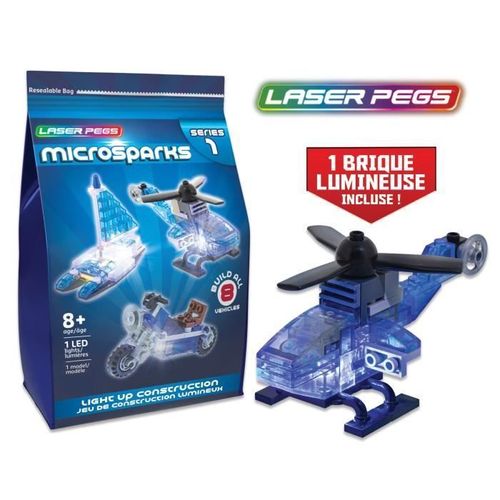 Laser Pegs Véhicule Construction Brique Lumineuse Jouet Pour Enfants D S 8 Ans Lam00