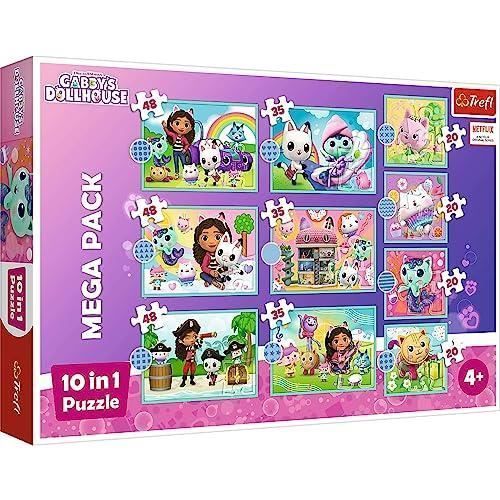 Puzzle 10en1 Dans Le Monde De Gabi Koci Maison Gabi Trefl 4+ 96003