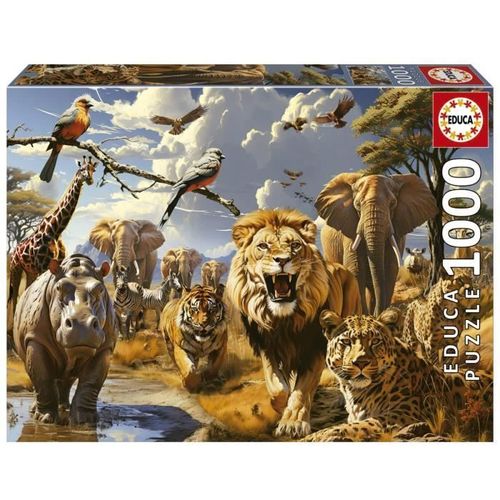 Puzzles 100 Pieces Animaux Sauvages