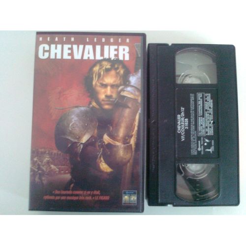 Cassette Vidéo Vhs - Chevalier - Heath Ledger