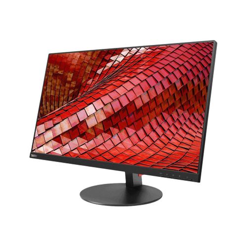 Lenovo ThinkVision T27i-10 - Écran LED - 27" - 1920 x 1080 Full HD (1080p) @ 75 Hz - IPS - 250 cd/m² - 1000:1 - 4 ms - HDMI, VGA, DisplayPort - noir corbeau