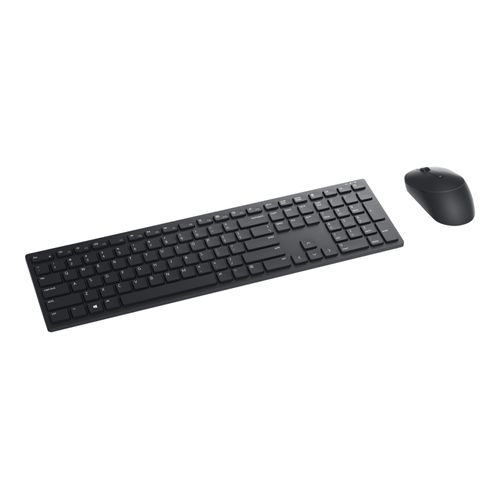 Dell Pro KM5221W - Ensemble clavier et souris - sans fil - 2.4 GHz - Français canadien - noir - avec 3 years NBD Advance Exchange - pour Precision 7560; XPS 13 9310, 15 9510