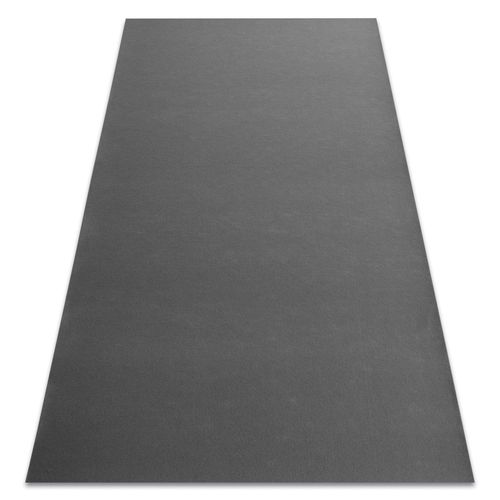 150x200 Cm Tapis Antidérapant Rumba 1897 Couleur Unique Gris Foncé
