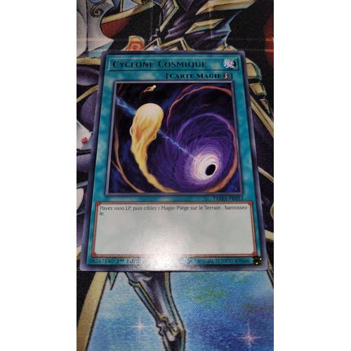 Carte Yu-Gi-Oh ! Cyclone Cosmique Tama-Fr053 Rare