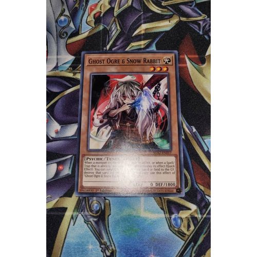 Carte Yu-Gi-Oh ! Ogre Fantôme Et Lapin Des Neiges Sdaz-En017 Commune (Anglaise)