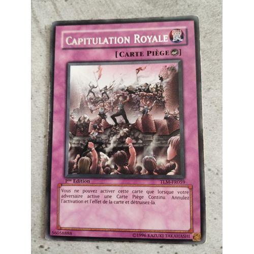 Capitulation Royale - Tlm-Fr059 - Rare