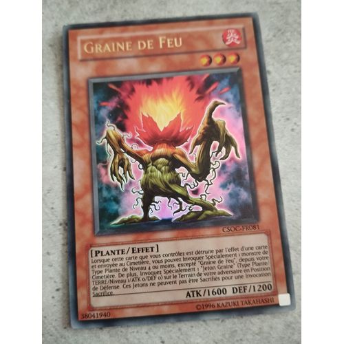 Graine De Feu - Csoc-Fr081 - Ultra Rare