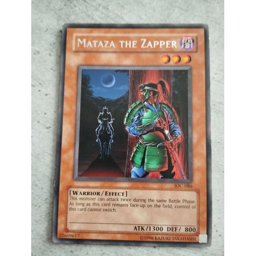 Mataza The Zapper - Ioc-086 - Rare