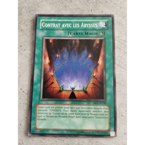 Contrat Avec Les Abysses - Dr1-Fr248 - Commune