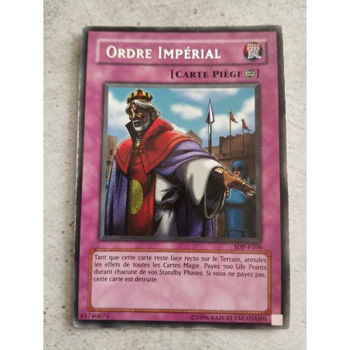 Ordre Impérial - Sdp-F104 - Secret Rare