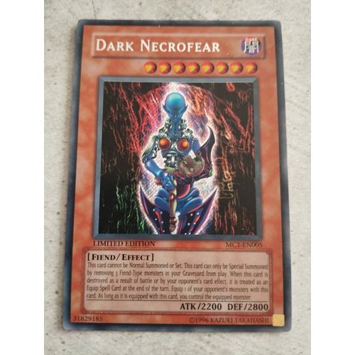 Dark Necrofear - Mc1-En005 - Secret Rare - Edition Limitée