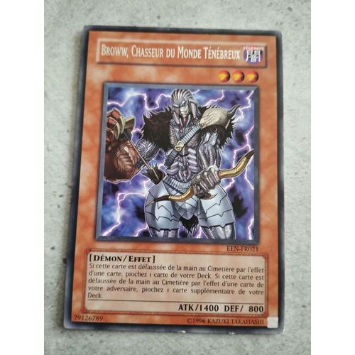 Broww, Chasseur Du Monde Ténébreux - Een-Fr021 - Rare