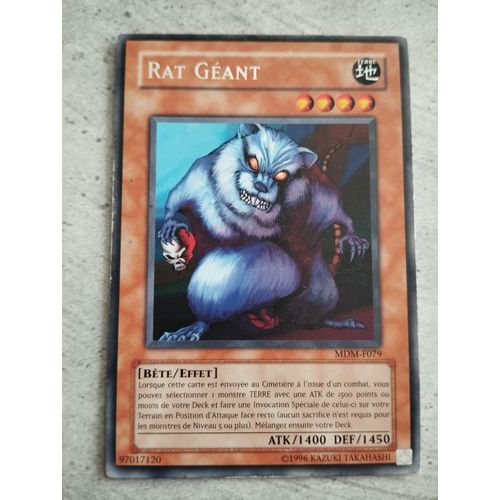 Rat Géant - Mdm-F079 - Rare